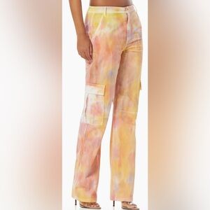 AFRM Noe Relaxed Cargo Pants - Paint Wash, sz 27